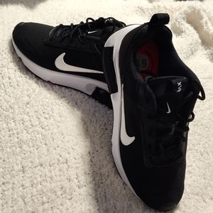 Nike Air Max Intrlk Interlock Lite Shoes Women's Size 6.5 Black White DH0874-003